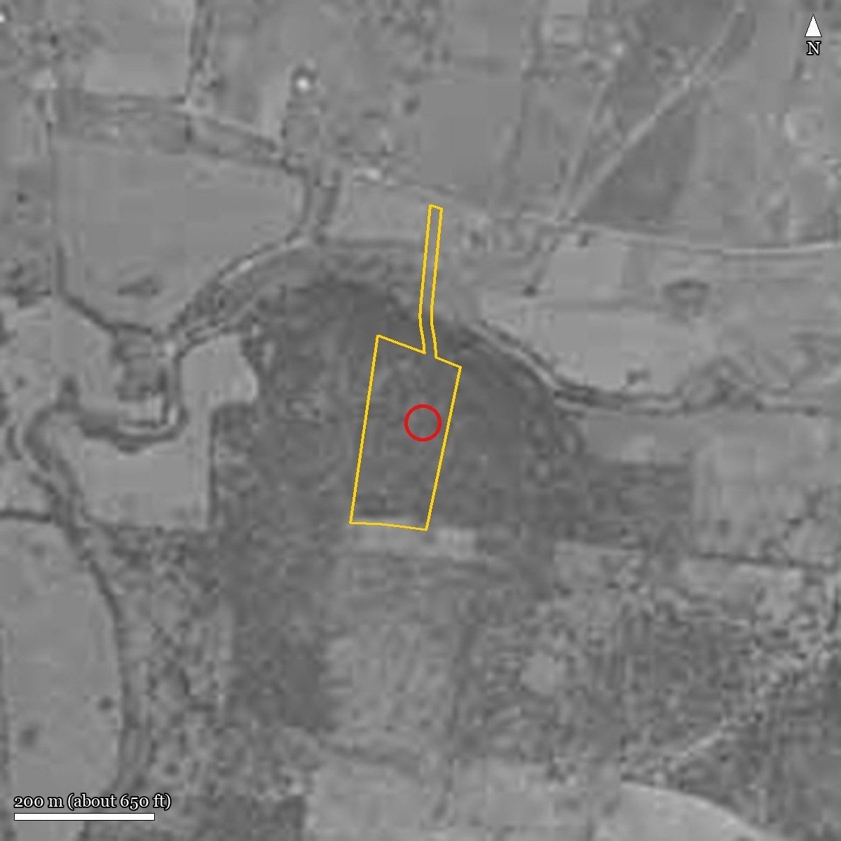 1951 aerial view