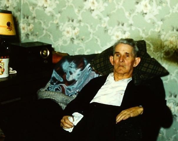 "Grandpa Scott," John Long Scott, at Lancing in the 1950s